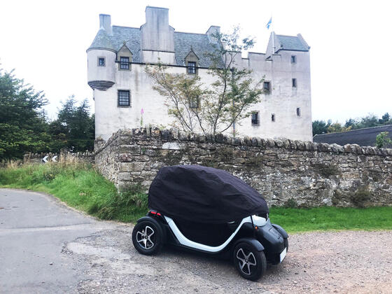 Projet de bâche pour les Twizy sans porte - Twizy X-Files