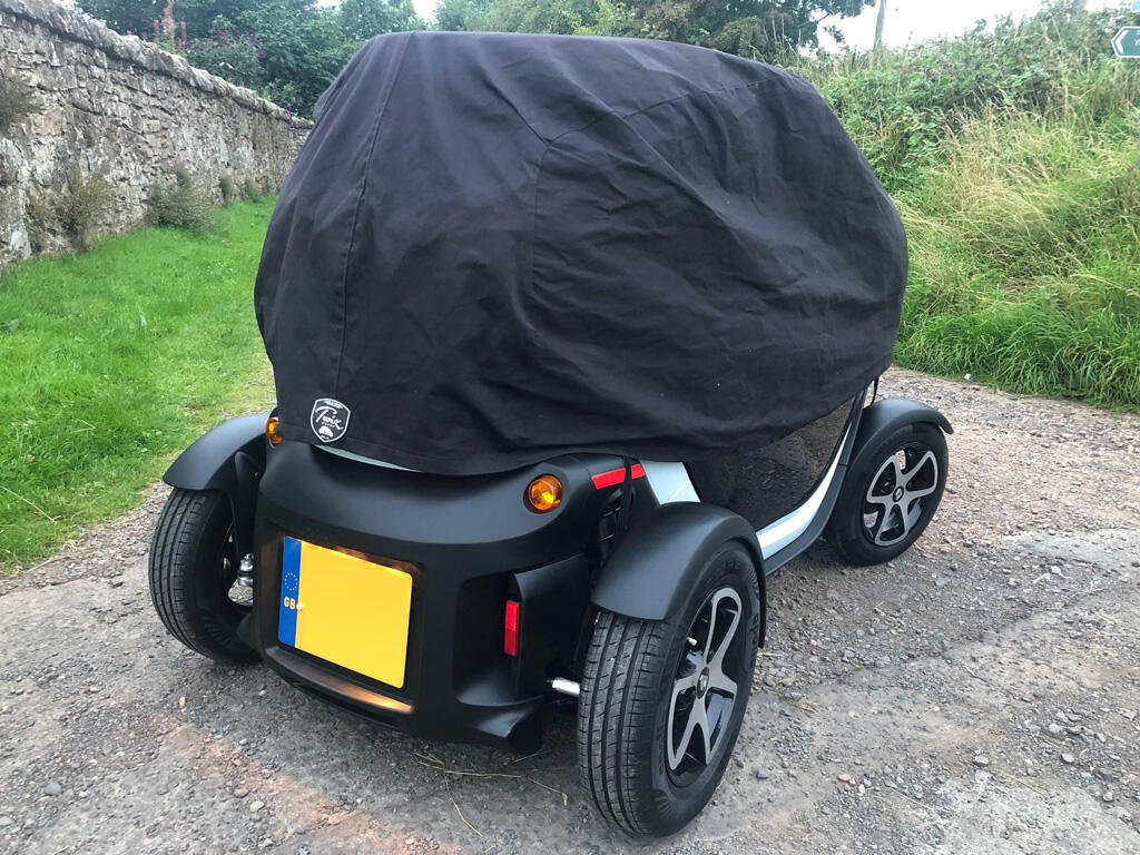 Projet de bâche pour les Twizy sans porte - Twizy X-Files